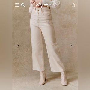 “Le Crop” Sezane Jeans